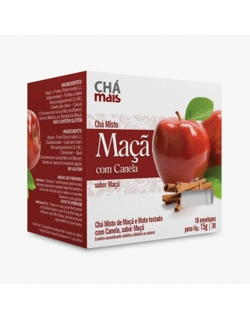 CHA C/10 SACHES MACA COM CANELA 15G