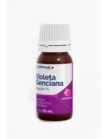 VIOLETA GENCIANA 1% 30ML UNIPHAR