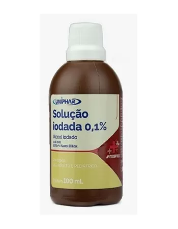 ALCOOL IODADO 100ML UNIPHAR