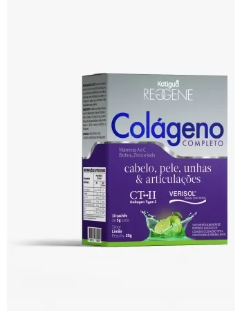 COLAGENO COMPLETO VERISOL/TIPO II LIMAO SACHE 10X5G