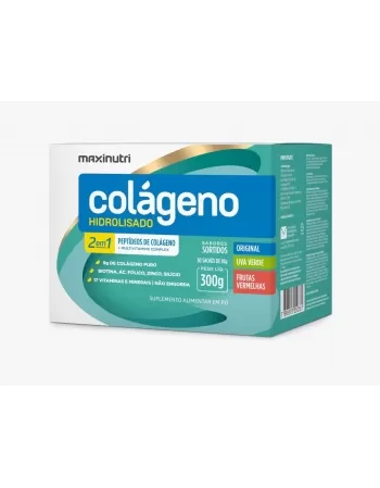 COLAGENO HIDR. 2EM1 SACHE SORTIDOS 30 X 10G