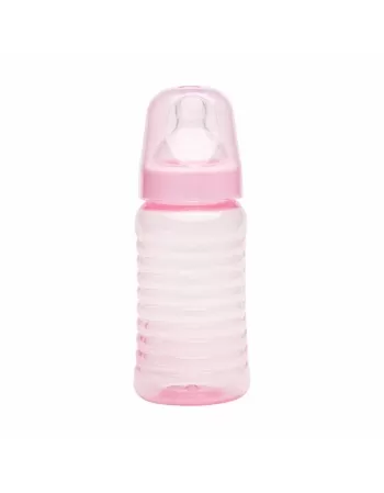 MAMADEIRA BICO SILICONE ORTODONTICO 340ML R10068/01 ROSA