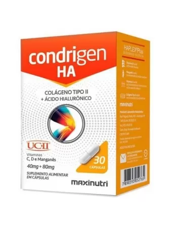 CONDRIGEN H.A (COLAGENO TIPO II+AC HIALURONICO) C/30 CAPS