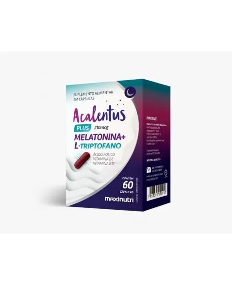 ACALENTUS PLUS MELATONINA+TRIPTOFANO C/60 CAPS