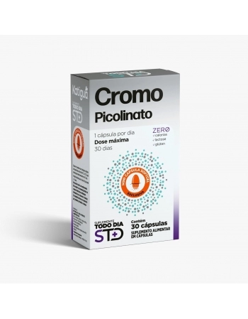 STD PICOLINATO DE CROMO 30CAPS KATIGUA