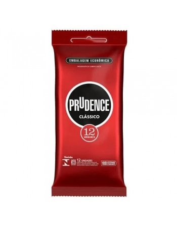 PPRESERVATIVO PRUDENCE CLASSICO COM 12 UNIDADES