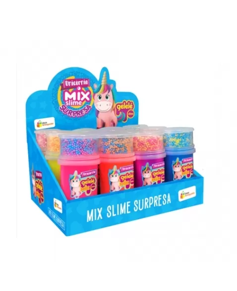 GELELE SLIME MIX SURPRESA 153G DISPLAY C/12