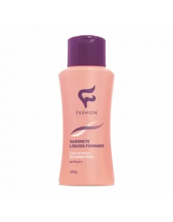 SABONETE LIQUIDO FEMININO BARBATIMÃO 200 ML FASHION