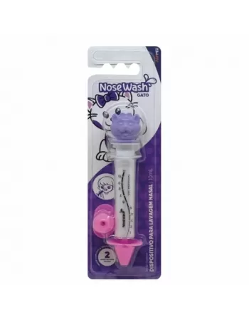 DISPOSITIVO NOSEWASH P/ LAVAGEM NASAL 10ML - GATO