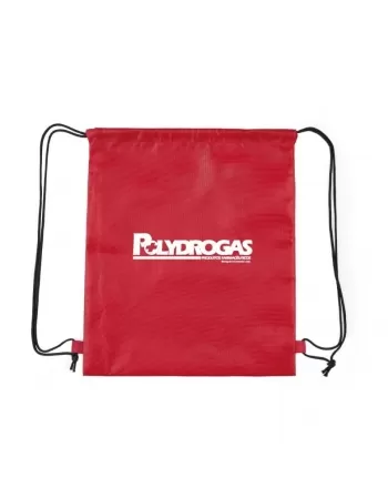 MOCHILA SACO NYLON RESINADO VERMELHO POLYDROGAS