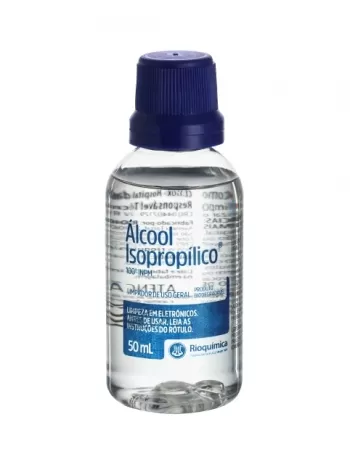 ALCOOL ISOPROPILICO 50ML RIOQUIMICA