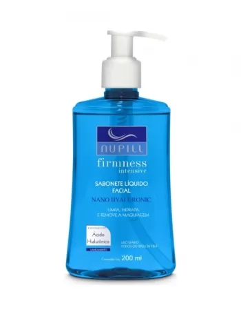 SABONETE LIQUIDO FACIAL NANO HYALURONIC 200ML NUPILL