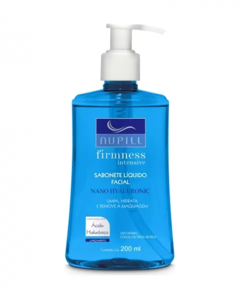 SABONETE LIQUIDO FACIAL NUPILL NANO HYALURONIC