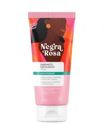 SABONETE ESFOLIANTE FAC. NEGRA ROSA 150G FARMAX