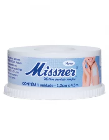 ESPARADRAPO 1,2X4,5 BRANCO MISSNER