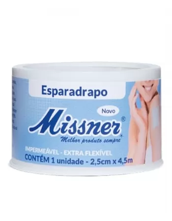 ESPARADRAPO 2,5X4,5 BRANCO MISSNER