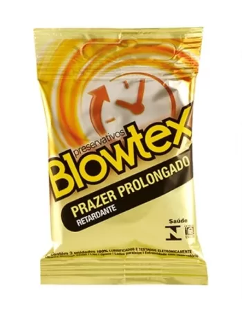 PRESERVATIVO BLOWTEX C/3 RETARDANTE