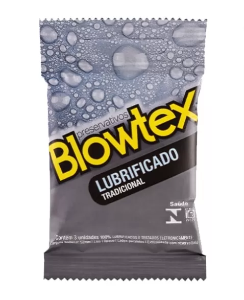 PRESERVATIVO BLOWTEX C/3 LUBRIFICADO