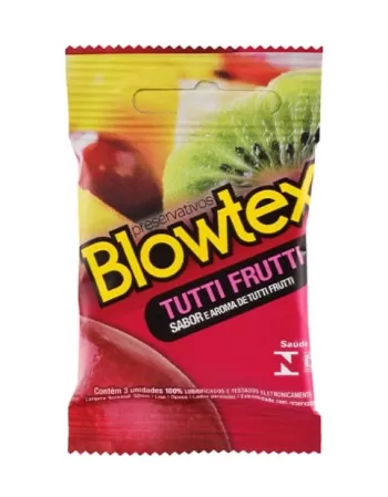 PRESERVATIVO BLOWTEX C/3 TUTI FRUTI