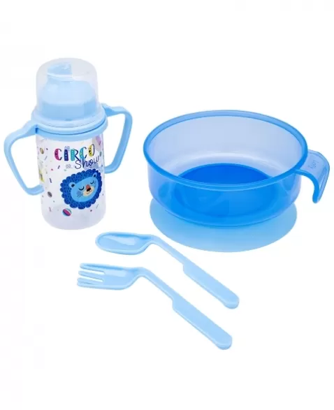 KIT ALIMENTACAO PLUS R7131/01 AZUL