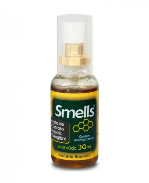 SPRAY DE MEL E PROPOLIS GENGIBRE 40ML SMELLS