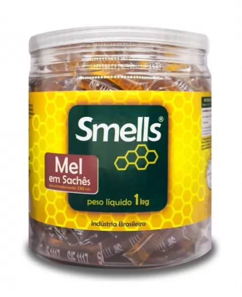 MEL NATURAL EM SACHES POTE 1KG SMELLS