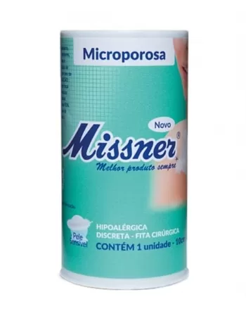 FITA MICROPOROSA 10X4,5 BRANCO MISSNER