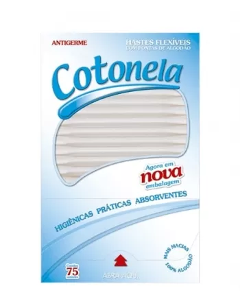 HASTES FLEXIVEIS COTONELA C/75 AZUL