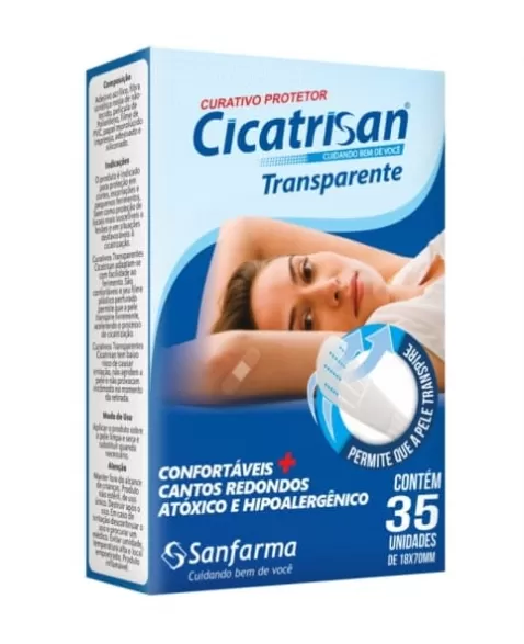 CURATIVO CICATRISAN C/35 TRANSPARENTE