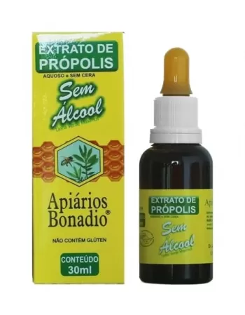 EXTRATO DE PROPOLIS VERDE (SEM ALCOOL) BONADIO