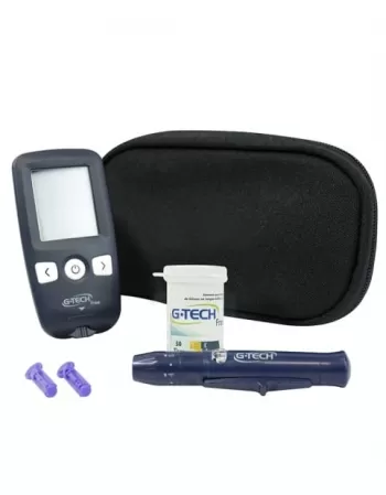 KIT MEDIDOR GLICOSE G-TECH FREE (NO CODE).