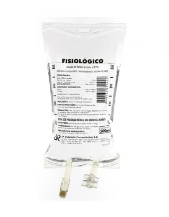 SORO FISIOLOGICO 0,9% INTRAVENOSO 500ML BOLSA