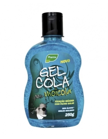 GEL COLA MOICOLA FRASCO 250G AZUL 716