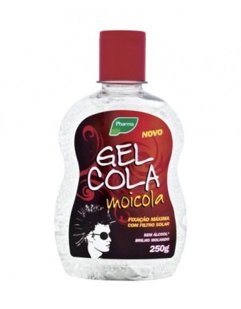 GEL COLA MOICOLA FRASCO 250G INCOLOR 717