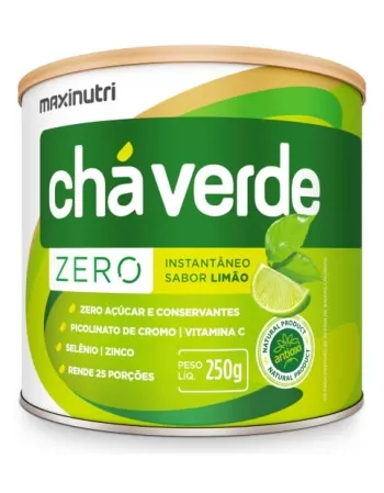 CHA VERDE SOLUVEL ZERO LIMAO 250GR