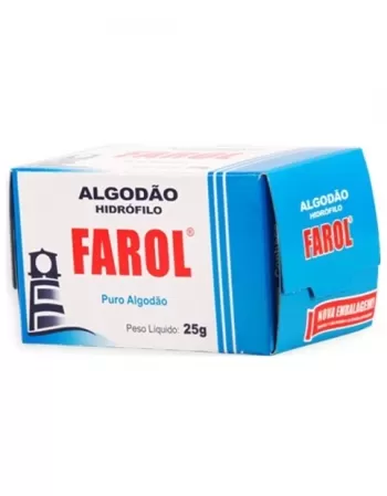 ALGODAO 25GR CX FAROL