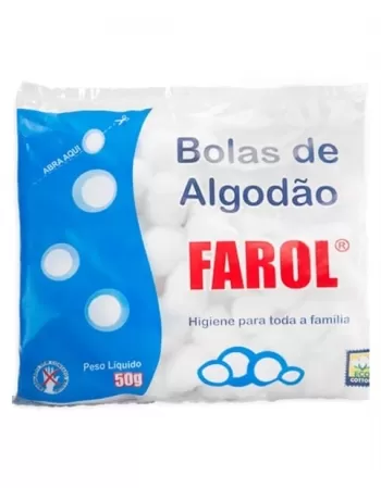ALGODAO 50GR BOLAS FAROL