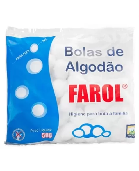 ALGODAO 50GR BOLAS FAROL