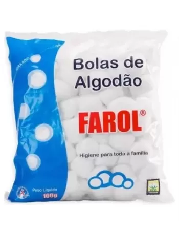 ALGODAO 100GR BOLAS FAROL