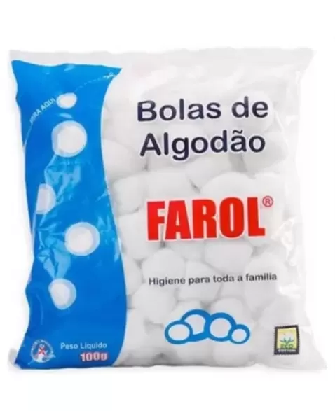 ALGODAO 100GR BOLAS FAROL