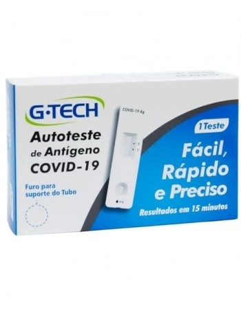 AUTO TESTE COVID19 ANTIGENO C/1 G-TECH