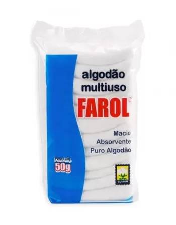 ALGODAO 50GR MULTI USO FAROL