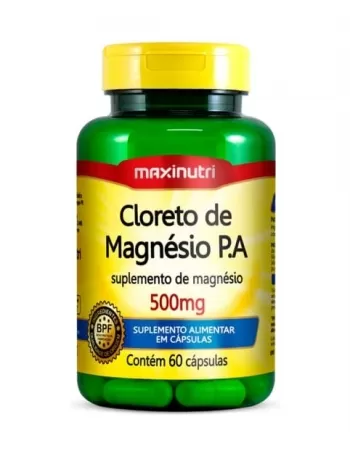 CLORETO DE MAGNESIO P.A 500MG C/60 CAPS
