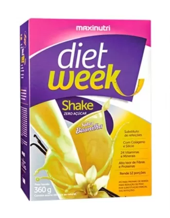 DIET WEEK SHAKE 360GR BAUNILHA