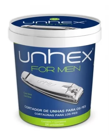 CORTADOR DE UNHA UNHEX POTE C/72UN