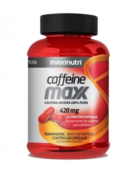 CAFFEINE MAX (CAFEINA) 420MG C/120 CAPS MAXINUTRI