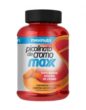 PICOLINATO DE CROMO MAXX C/120 CAPS MAXIN