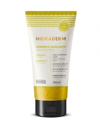 SABONETE LIQUIDO ESFOLIANTE CAMOMILA 180ML HIDRADERM..