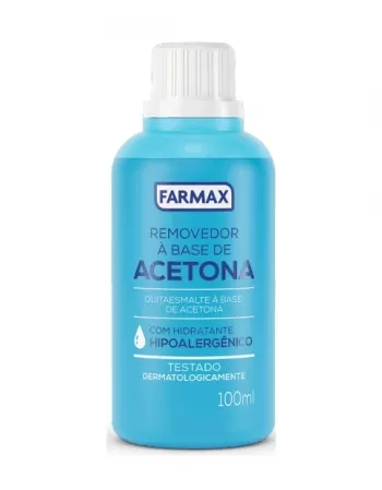 ACETONA REMOVEDOR 100ML PCT C/12 FARMAX