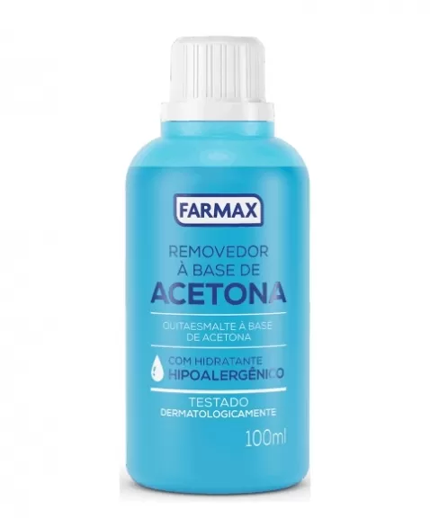 ACETONA REMOVEDOR 100ML PCT C/12 FARMAX